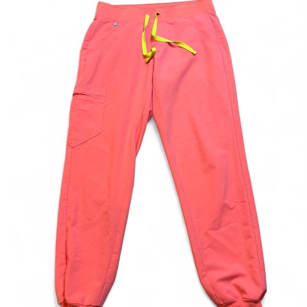 FIGS scrubs medical nurse doctor pink joggers size small